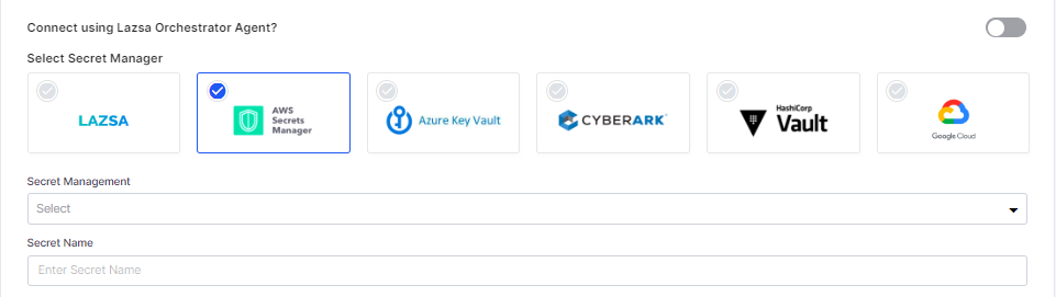 Kinesis AWS Secrets Manager