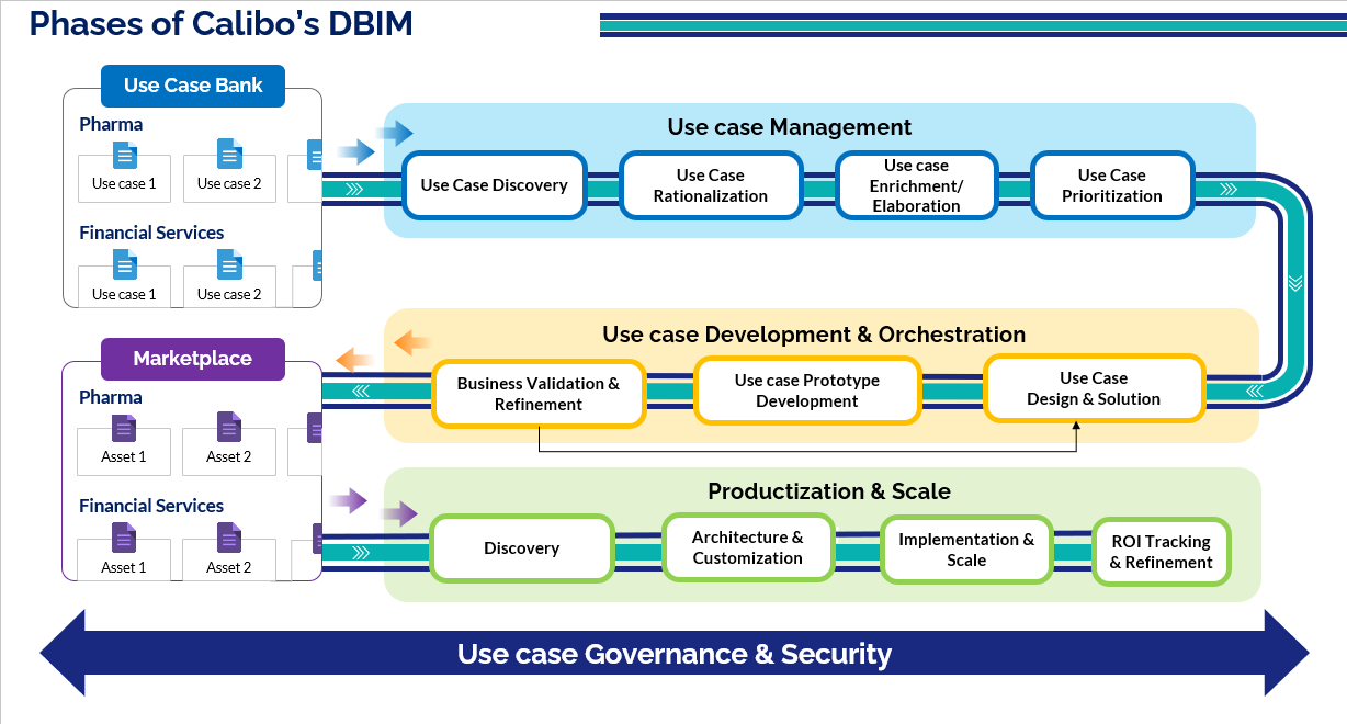 Phases of Calibo's DBIM