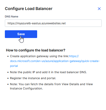 Manually configuring load balancerfor Docker deployments Manually configuring load balancerfor Docker deployments