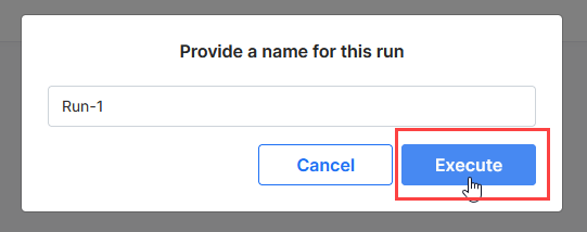 Provide a name to Terraform run